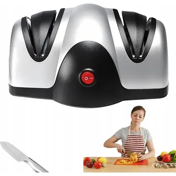 Elektrický Brousek na Nože Dvoufázový - Broušení + Leštění 21x15cm