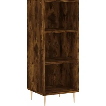 Knihovna Skříňka v barvě kouřového dubu 34,5 x 32,5 x 90 cm