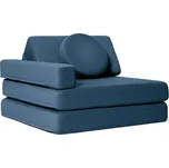 Dětské rozkládací pěnové křeslo SHAPPY ORIGINAL Barva: Navy Blue