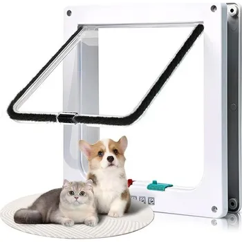 ABS akrylové dvířka pro kočky do interiérových dveří, dvířka pro psy, bezpečnostní dvířka pro