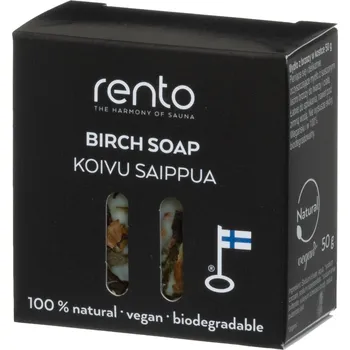 Mýdlo Rento přírodní mýdlo březové aroma 50 g