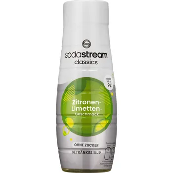 Sirup pro výrobník sody Koncentrát SodaStream sirup do saturátoru citron limetka bez cukru 440 ml