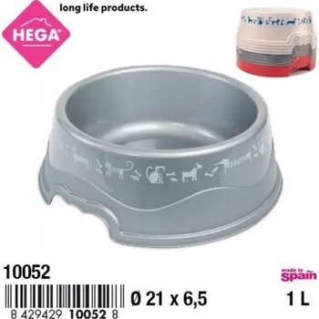 Miska pro psa Jedna miska Hega, plastová, 1000 ml