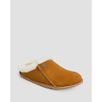 Dámské pantofle Vlněné Pantofle Birkenstock Zermatt Premium Shearling Narrow 1023145-braun