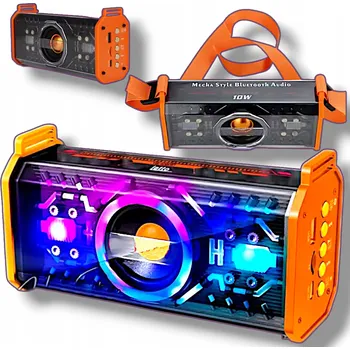 Bluetooth reproduktor BLUETOOTH REPRODUKTOR PŘENOSNÝ BEZDRÁTOVÝ BASS RADIO SD FM AUX USB