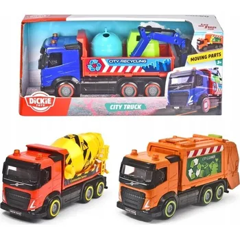 autíčko Dickie Toys Městská vozidla Volvo nákladní auta SIMBA 23 cm vícebarevná