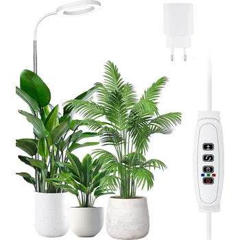 Osvětlení pro růst rostliny LED Lampa pro Pěstování Rostlin + Časovač pro Přisvětlování + Adaptér