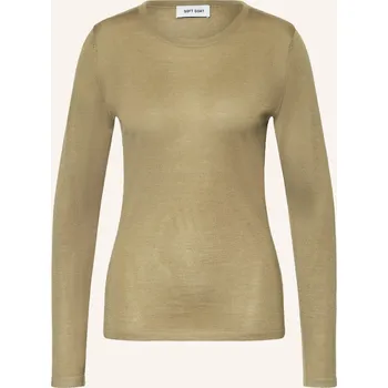 Dámský svetr Soft Goat Dámský Svetr Z Hedvábí S Kašmírem, zelená, 34