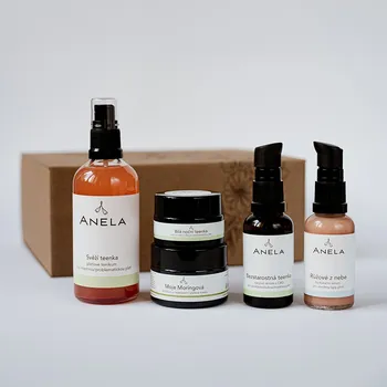 Kosmetická sada Anela Královská péče pro problematickou pleť extra velký dárkový balíček kosmetiky pro mastnou a problematickou pleť (č. 23)