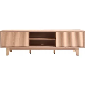 Televizní stolek VEVOR TV stolek 150x39x45 cm, 3-úrovňový úložný prostor