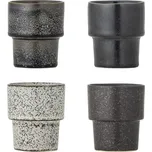 Bloomingville Hrnek Espresso Ewan Brown 75 ml – set 4 ks