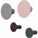 Sada nástěnných věšáků Blomus Ponto 4-pack