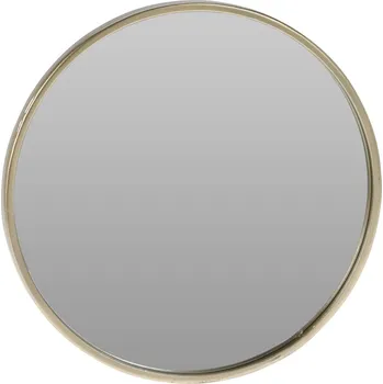 Zrcadlo Home Styling Collection Dekorativní zrcadlo CHAMPAGNE, Ø 25 cm