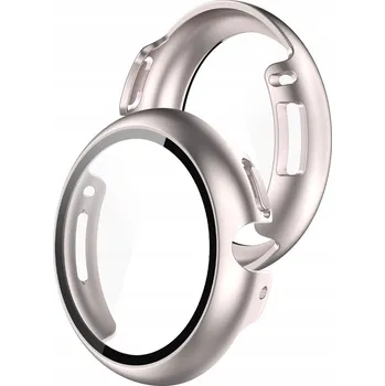 Pouzdro na mobilní telefon Pouzdro s vestavěným sklem Bizon pro Pixel Watch 4 41 mm, pouzdro na hodinky