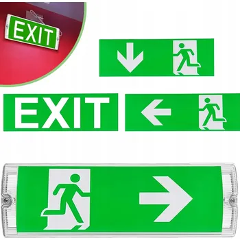 Nouzové osvětlení LED Světlo pro Trvalé Svícení, Nouzové Osvětlení, Nouzový Východ, Úniková Cesta