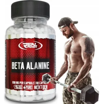 Doplněk Stravy kondicionér Real Pharm beta-alanin kapsle 1 g