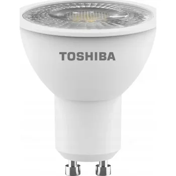 Žárovka LED žárovka Halogen GU10 4W = 50W 345lm 4000K Neutrální Reflektor TOSHIBA