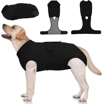 Obleček pro psa Kuoser Kuoser psí body po operaci XL černá