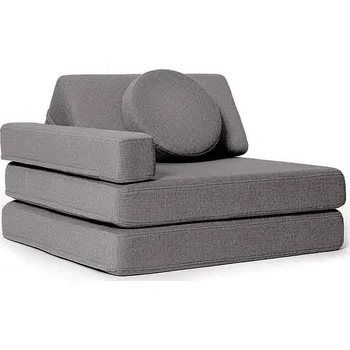 Křeslo Dětské rozkládací pěnové křeslo SHAPPY ORIGINAL Barva: Dark Grey