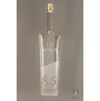 Pískovaná láhev Axel - 85 let