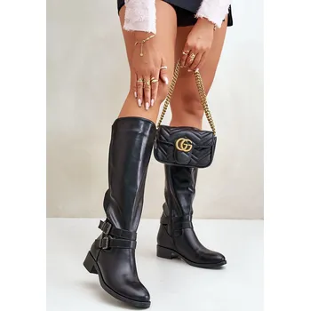 Dámské kozačky Kozačky model 199859 Step in style černý 39