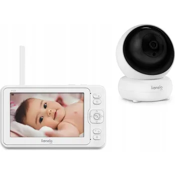 Bezpečnostní kamera Elektronická chůvička s kamerou, živý přenos 360°, noční režim Lionelo BABYLINE 8.3
