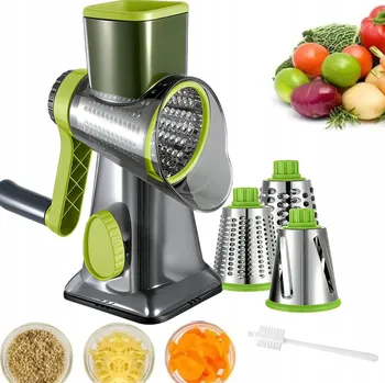 Struhadlo Mlýnek na Oříšků A Sušených Ovocí Sýrových ořechů Zeleniny Ruční struhadlo 3v1 Rotační