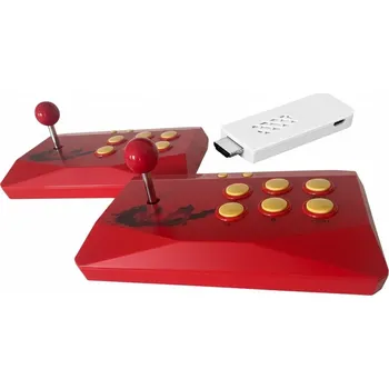 Herní konzole 32bit HD Retro Video TV Herní konzole bezdrátový 2,4G arkádový herní automat - 1744 her