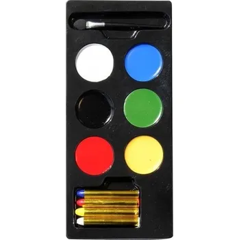 Sada líčení make-up Halloween karneval klaun