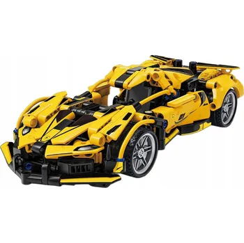 ostatní stavebnice Stavebnice Konstrukční Stavebnice Vozidlo Auto Sportovní 422 Dílů. Gumové Pneumatiky