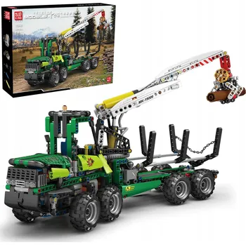 ostatní stavebnice Stavebnice Mould King 19006 Pneumatický lesnický nakladač 938 dílů