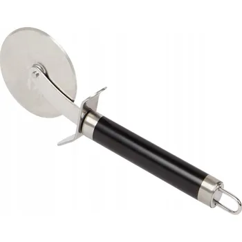 Kuchyňský nůž NŮŽ NA PIZZU KULATÝ OSTRÝ RADÝLKO KRÁJENÍ ROLLER KULATÝ NEREZOVÁ OCEL