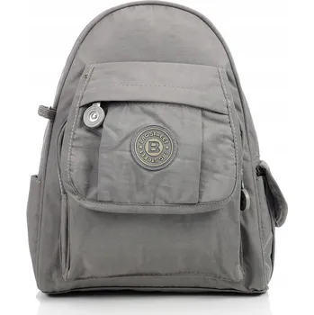 Městský batoh Batoh dámský městský šedý lehký BAG STREET sportovní na dovolenou
