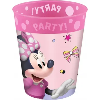 Plastový hrnek Procos Minnie Mouse 250 ml růžový