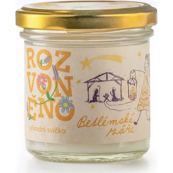 Svíčka Rozvoněno Přírodní vonná svíčka 130 g