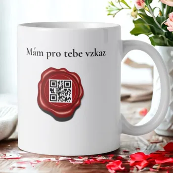 Hrnek s tajemstvím bílý hrnek