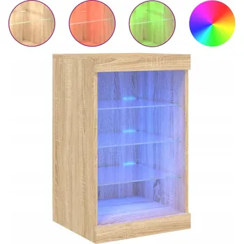 Komoda Komoda s LED osvětlením v barvě dub sonoma 41 x 37 x 67 cm