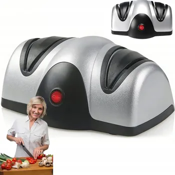 ELEKTRICKÝ BROUSEK NA NOŽE OSTŘIČ NOŽŮ KUCHYŇSKÝCH NŮŽEK 2 FUNKCE