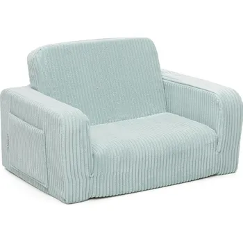 Křeslo SHAPPY Dětské rozkládací pěnové křeslo LUMI manšestr Barva: Peppermint