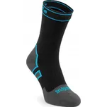 Ponožky trekingové nepromokavé Bridgedale StormSock Mid Boot black - XL