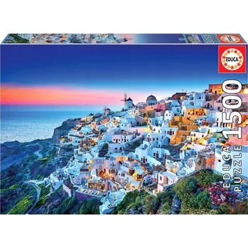 Puzzle 1500 dílků Educa Santorini / Řecko