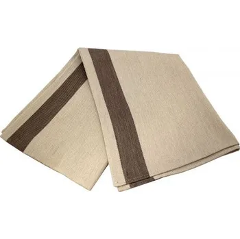 Emendo ručník do sauny světle hnědý 50 × 150 cm