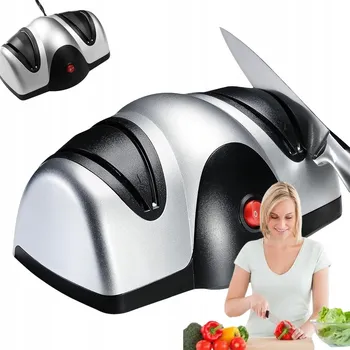 Elektrická BROUSEK na nože 2 stupně ostřič nožů Ostření a leštění