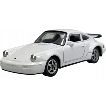 autíčko WELLY PORSCHE 911 TURBO BÍLÝ 1:60 NOVÝ MODEL KOVOVÝ 52293