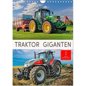 Diář Traktor Giganten (Wandkalender 2026 DIN A4 hoch), CALVENDO Monatskalender (DE)