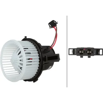 Ventilátor topení a klimatizace vnitřní ventilátor HELLA 8EW 366 400-311