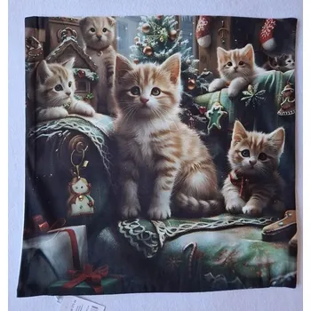 Povlak na polštářek Povlak na polštářek Kočičí parta