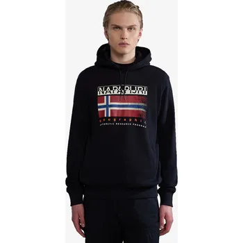Pánská mikina Napapijri B-KREIS H 041 BLACK S 256295