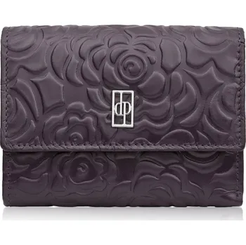 Peněženka Paolo Peruzzi peněženka z pravé kůže fialová - dámská