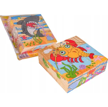 ostatní stavebnice Dřevěné Stavebnice pro nejmenší, edice Ocean